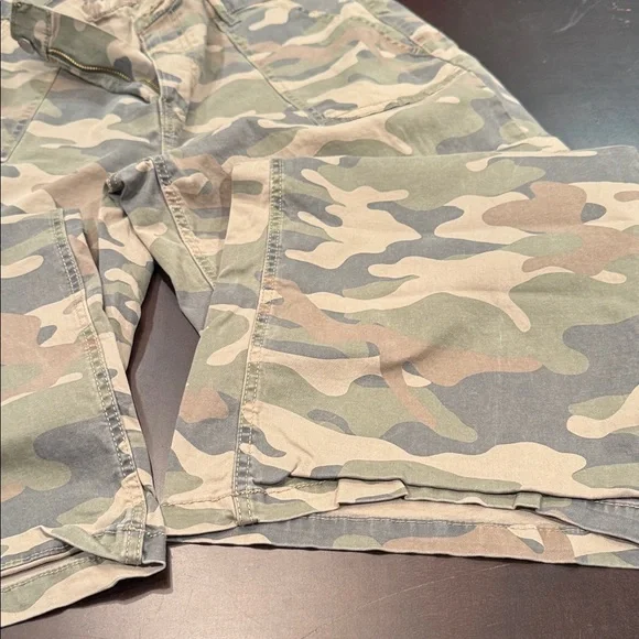 No Boundaries Green and Brown Cargo Pants - Picture 3 of 4